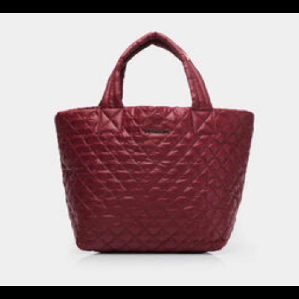 NWT MZ Wallace Small Maroon Metro Tote
